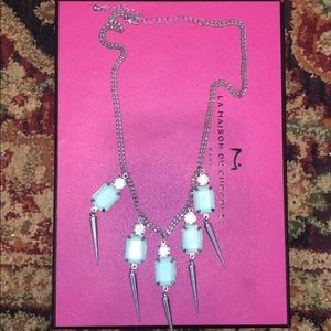 Edgy costume jewelry necklace